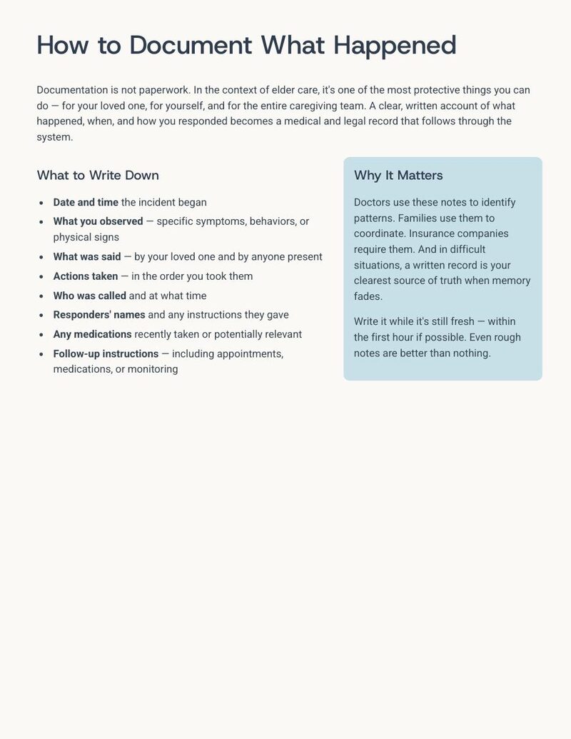 Emergency Protocols — sample page 2